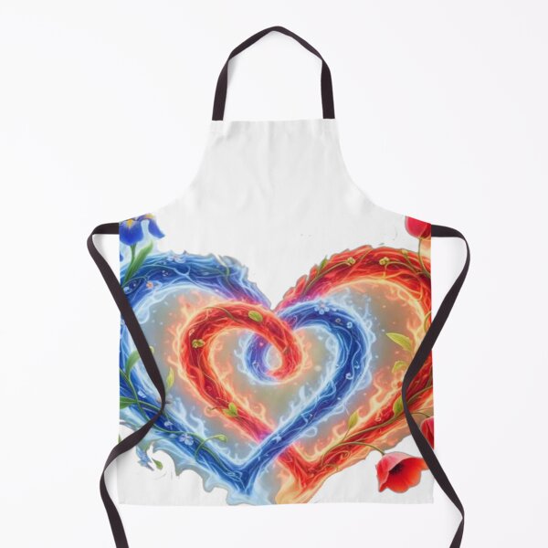 Item preview, Flaming Hearts of Flowers designed and sold by DesignbyDizdar.