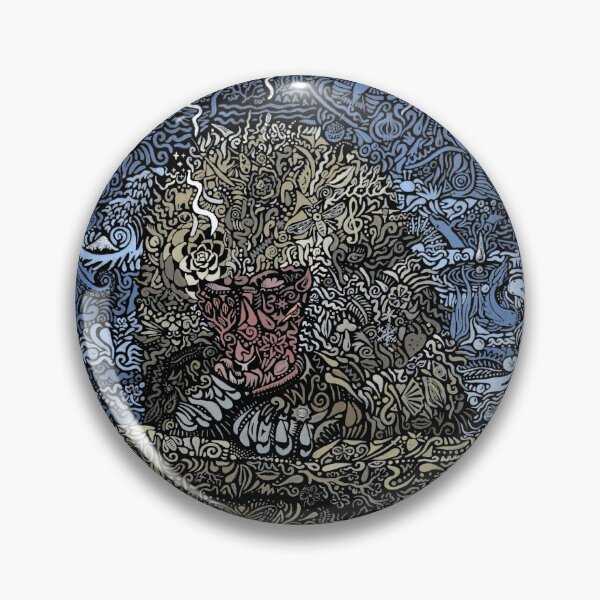 Item preview, round Japanese macaque designed and sold by sweetassalt.