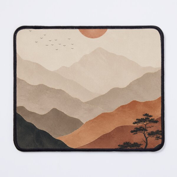 Item preview, Minimalist Japandi Landscape designed and sold by Creativeeworld777.