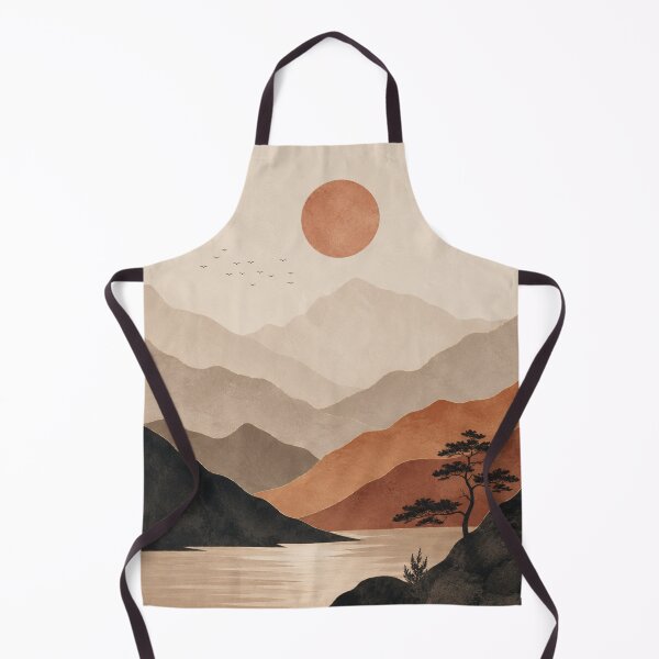 Item preview, Minimalist Japandi Landscape designed and sold by Creativeeworld777.