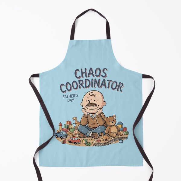 Item preview, Chaos Coordinator Funny Retro Cartoon Dad Father's Day designed and sold by BreezifyDesignStudio.