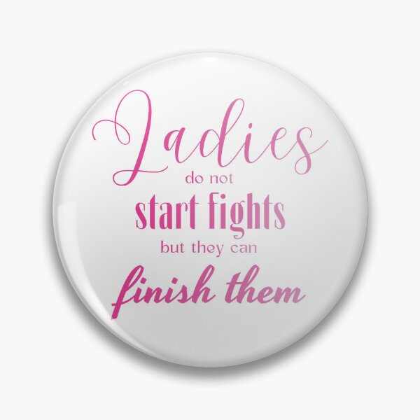 Item preview, Ladies Finish Fights designed and sold by Further Up Designs.