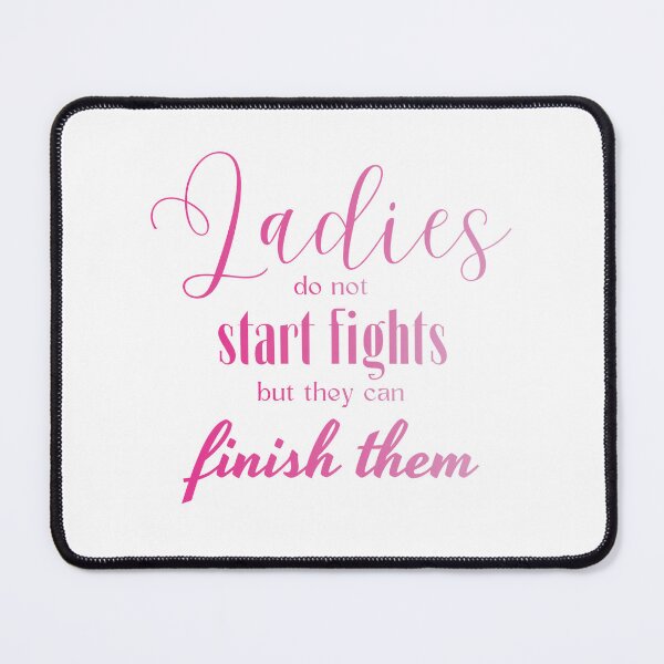 Item preview, Ladies Finish Fights designed and sold by Further Up Designs.