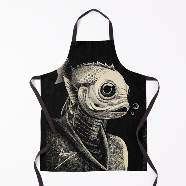 Item preview, Sahuagin Humanoid Fish Monster DnD Fantasy designed and sold by anaislalovi.