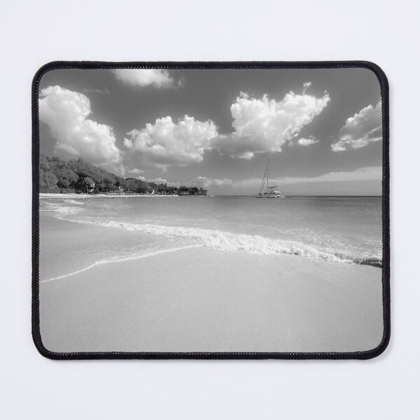 Item preview, Barbados Sands Seascape Monochrome designed and sold by Londonimages.
