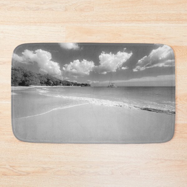 Item preview, Barbados Sands Seascape Monochrome designed and sold by Londonimages.