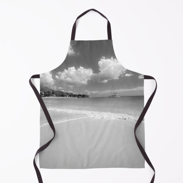 Item preview, Barbados Sands Seascape Monochrome designed and sold by Londonimages.