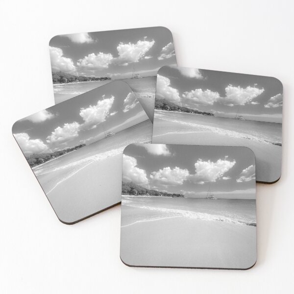 Item preview, Barbados Sands Seascape Monochrome designed and sold by Londonimages.