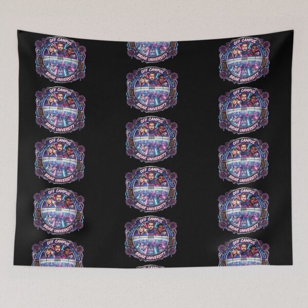 Item preview, Briar University Hockey Romance Retro Neon - Off Campus Series Fan Art designed and sold by Stardust Motel.