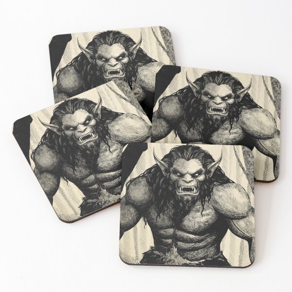 Item preview, Bugbear humanoid monster DnD fantasy designed and sold by anaislalovi.