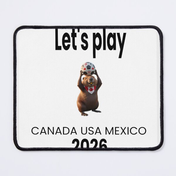 Item preview, Canadian beaver invites you to World Cup 2026 in USA, Canada and Mexico designed and sold by ParadoxParadox.