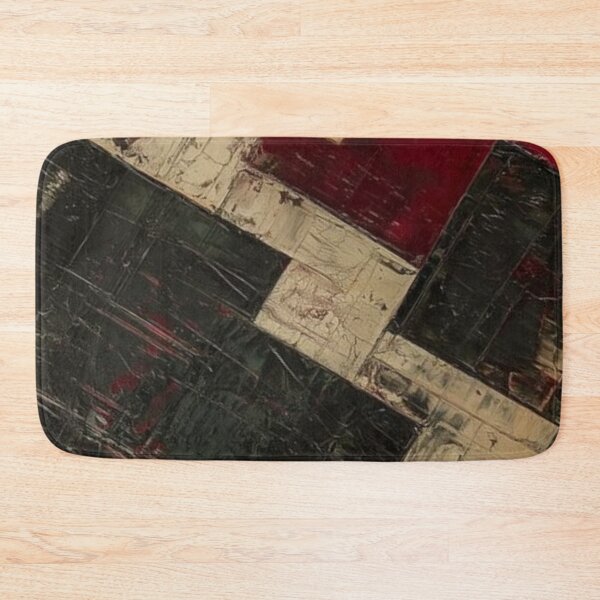 Item preview, Abstract Red Green and Gold Pattern designed and sold by ZedColors.