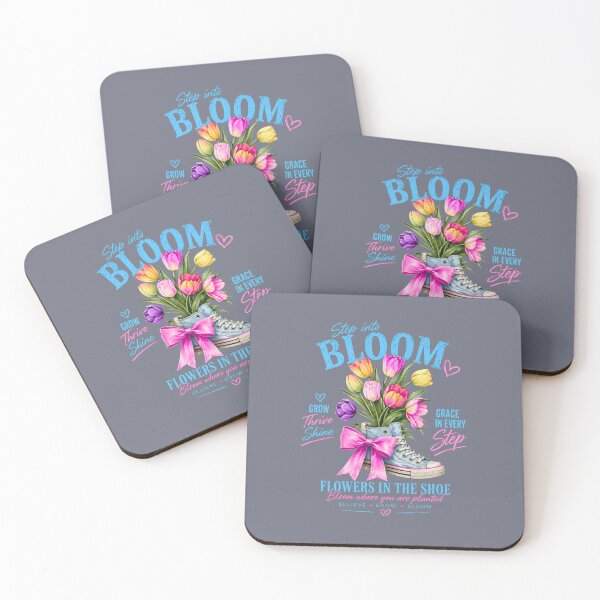 Item preview, Step Into Bloom – Flowers in the Shoe Aesthetic T-Shirt designed and sold by Aimetoi.