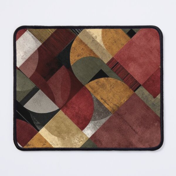 Item preview, Abstract Red Black and Gold Pattern designed and sold by ZedColors.