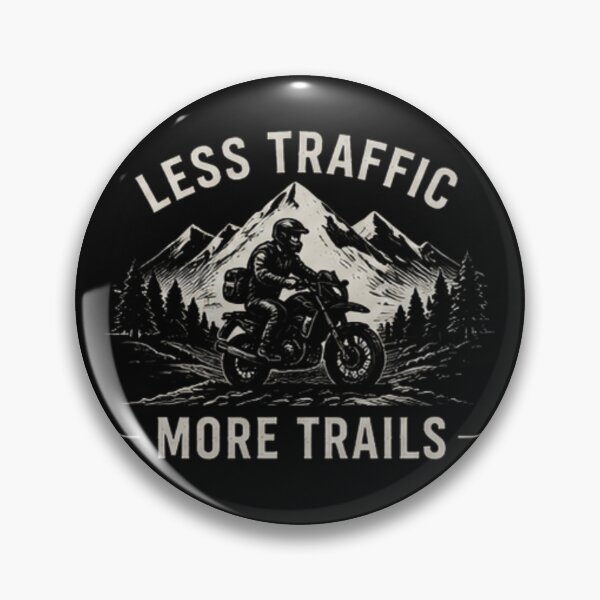 Item preview, Less traffic, more trails | Motorcykle designed and sold by zenithviv.