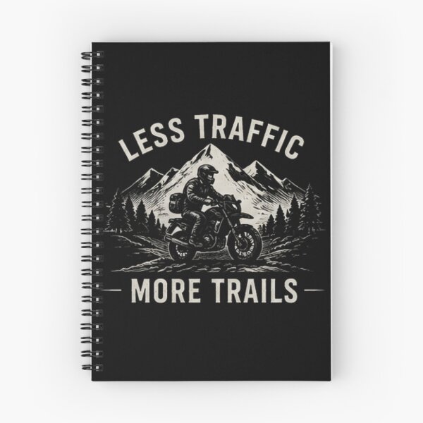 Item preview, Less traffic, more trails | Motorcykle designed and sold by zenithviv.