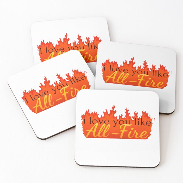 Item preview, Love Like All-Fire (with Flame) designed and sold by FrancesMD.