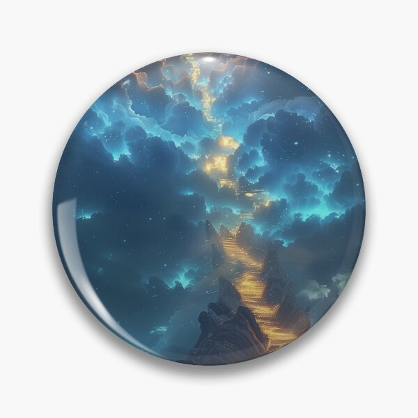 Item preview, Celestial Stairway Through The Clouds designed and sold by QuantumDrift.
