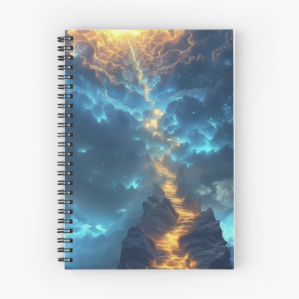 Item preview, Celestial Stairway Through The Clouds designed and sold by QuantumDrift.