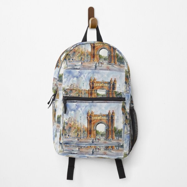 Item preview, Barcelona Arc de Triomf Watercolor designed and sold by caracatita75.