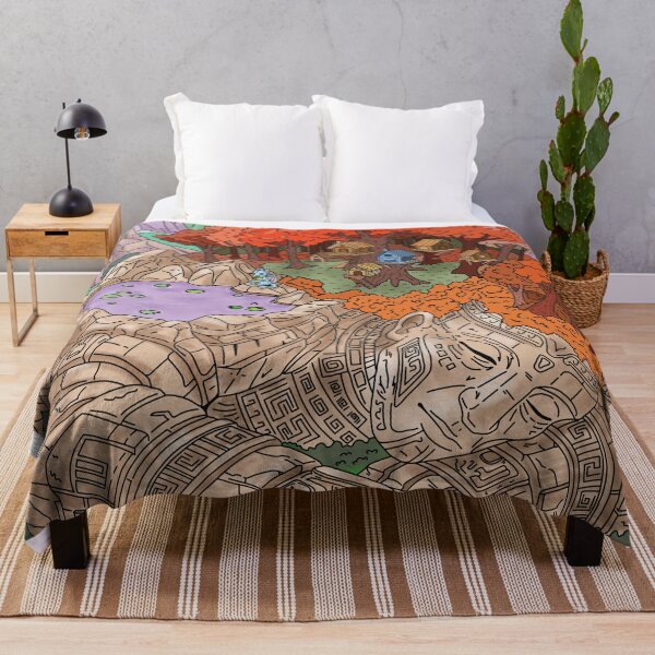 Item preview, The Sleeping Giant - Cozy Fantasy Forest Wall Art designed and sold by AliAltinelArt.