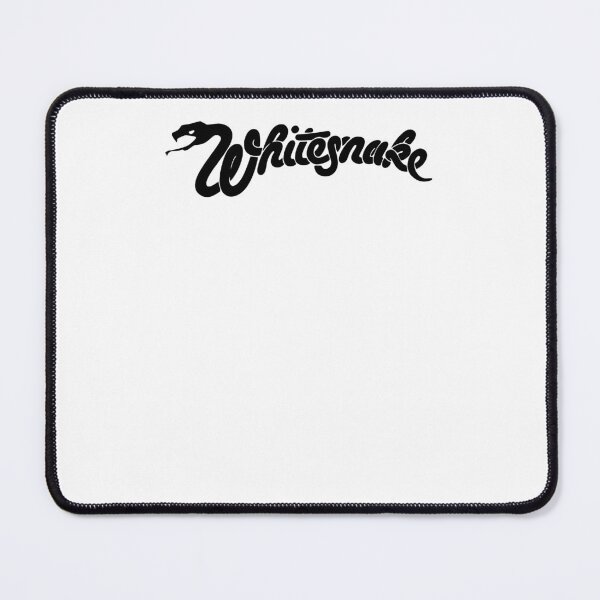 Item preview, Whitesnake Classic Snake Typography Logo - Black & White designed and sold by 1001T-Shirt.