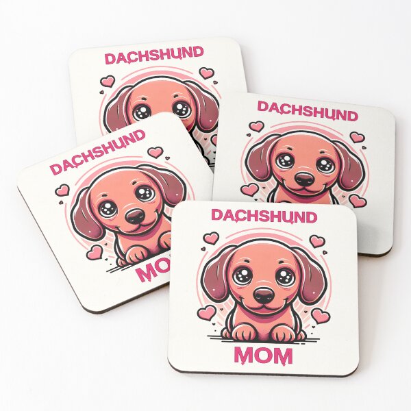 Item preview, Dachshund Mom Sticker | Wiener Dog Mom Gift | Dachshund Owner designed and sold by TheSlapStackShop.