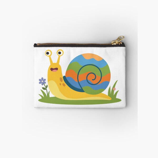 Item preview, Yellow Snail with Landscape Spiral Shell designed and sold by BetweenForms.