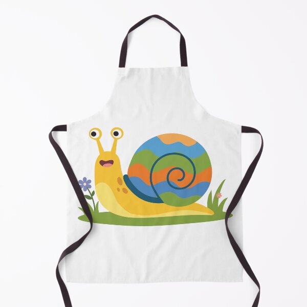 Item preview, Yellow Snail with Landscape Spiral Shell designed and sold by BetweenForms.
