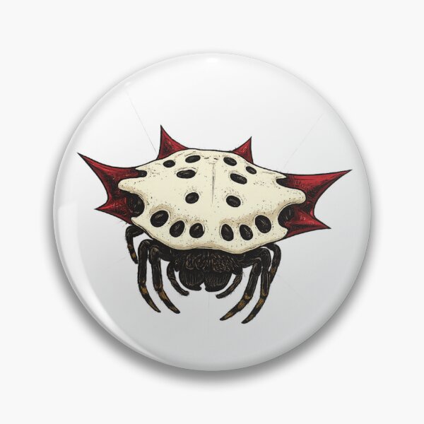 Item preview, Spiny-backed Orb Weaver designed and sold by SlyviaGwen.