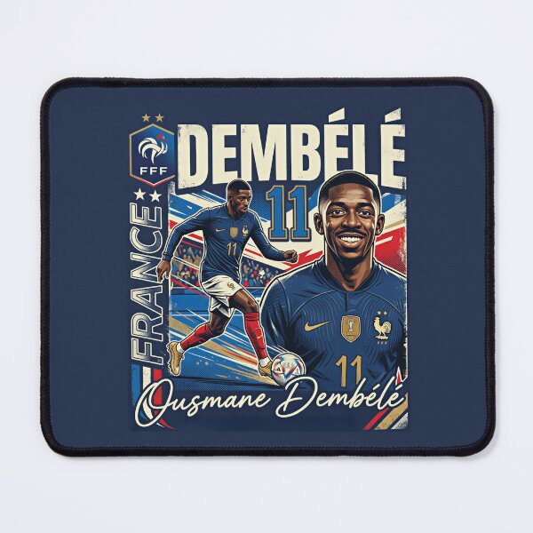 Item preview, Ousmane Dembele France Vintage designed and sold by GoalFX.