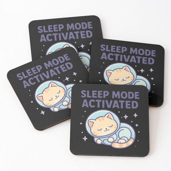 Item preview, Sleep Mode Activated | Kawaii Astronaut Kitten designed and sold by Noxivora.