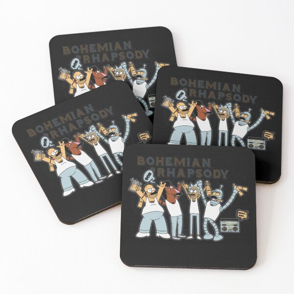 Item preview, Animated Rhapsody - Iconic Rock Band Parody designed and sold by MrGlayga.