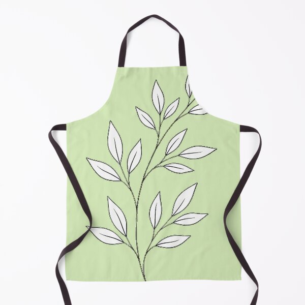 Item preview, Minimalist Botanical Branch Line Art - Elegant Black and White Leaves designed and sold by RBCTk.