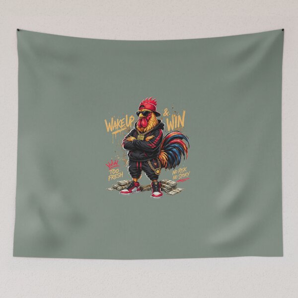 Item preview, Wake Up Money Rooster designed and sold by Aimetoi.