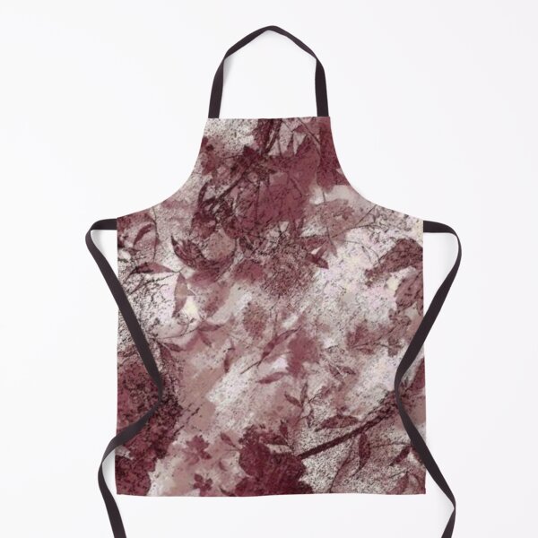 Item preview, Abstract Red and White Floral Design designed and sold by ZedColors.
