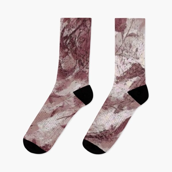 Item preview, Abstract Red and White Floral Design designed and sold by ZedColors.