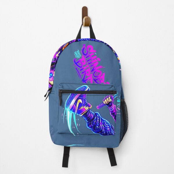 Item preview, Neon Ninja Stickers – Glow Art Designs designed and sold by Cyber-ART-Studio.
