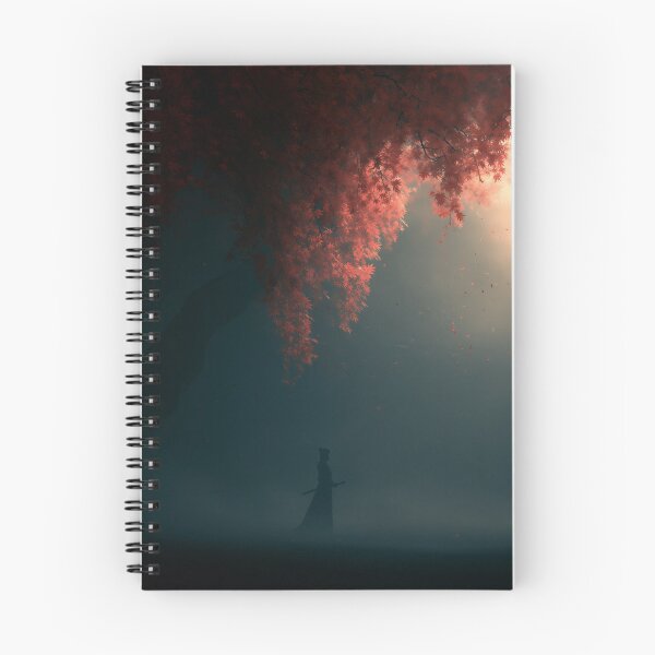 Item preview, Crimson Silence Beneath the Ancient Tree designed and sold by oanaunciuleanu.