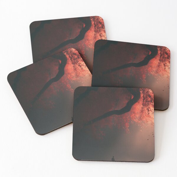 Item preview, Crimson Silence Beneath the Ancient Tree designed and sold by oanaunciuleanu.
