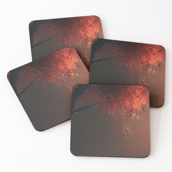 Item preview, Crimson Silence Beneath the Ancient Tree designed and sold by oanaunciuleanu.