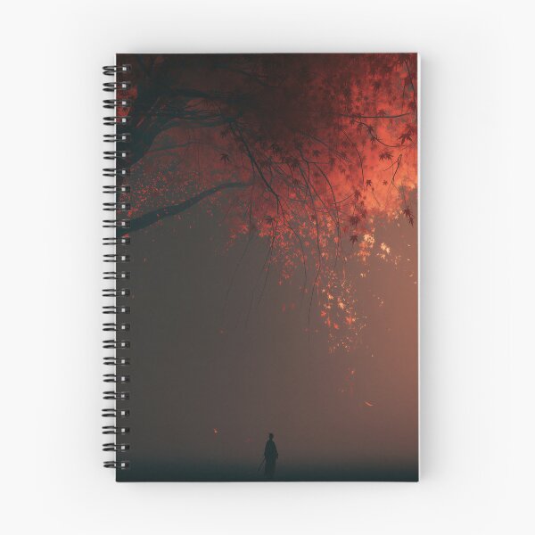 Item preview, Crimson Silence Beneath the Ancient Tree designed and sold by oanaunciuleanu.