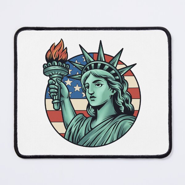 Item preview, Retro Statue of Liberty 4th of July designed and sold by Anne97s.