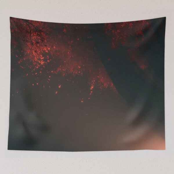 Item preview, Crimson Silence Beneath the Ancient Tree designed and sold by oanaunciuleanu.