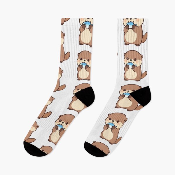 Item preview, Otter eating fish designed and sold by Kimicute.