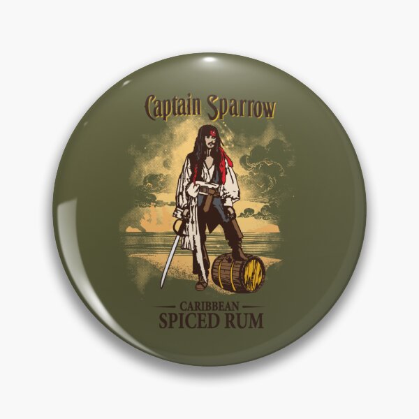 Item preview, Captain’s Spiced Rum - Vintage Pirate Label Art designed and sold by MrGlayga.
