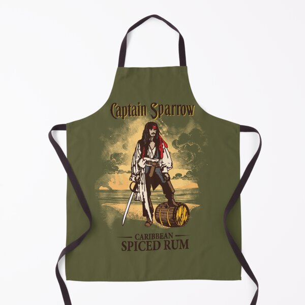 Item preview, Captain’s Spiced Rum - Vintage Pirate Label Art designed and sold by MrGlayga.