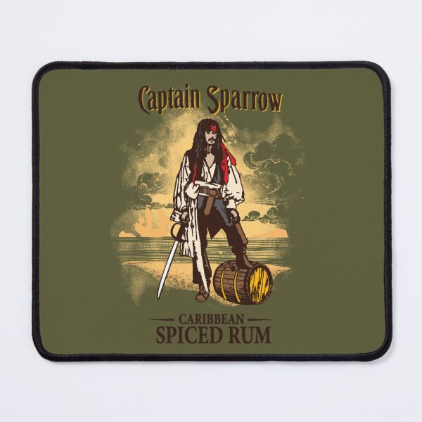 Item preview, Captain’s Spiced Rum - Vintage Pirate Label Art designed and sold by MrGlayga.