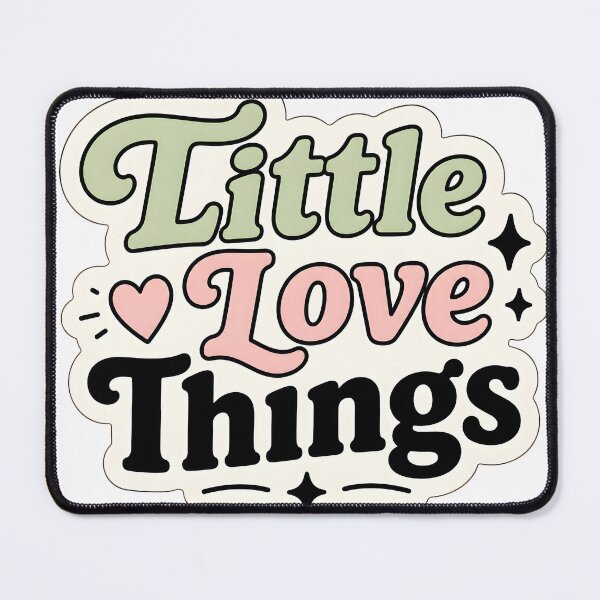 Item preview, Little Love Things Retro Sticker designed and sold by smktheduck.