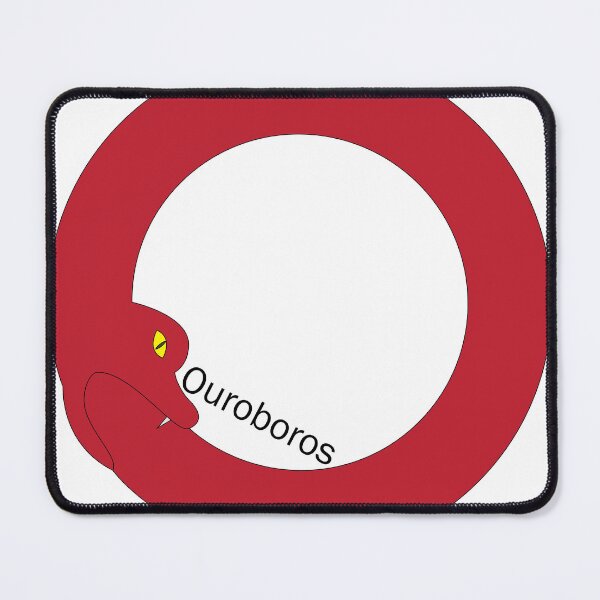 Item preview, Alphabet of Myths 15: Ouroboros designed and sold by AlexMeansArt.